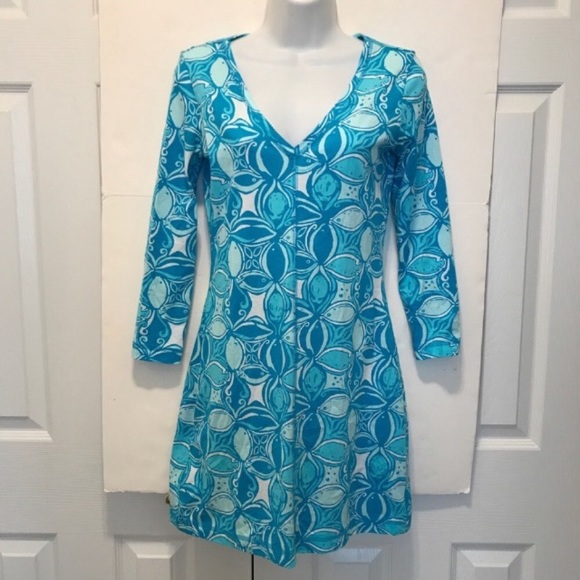 Lilly Pulitzer Rare
Ariel Blue
“What a Racket” print
Juliet Cotton Dre… - Picture 6 of 10